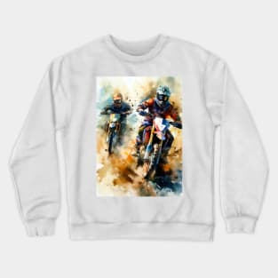 Motorcycles sport art #sport Crewneck Sweatshirt